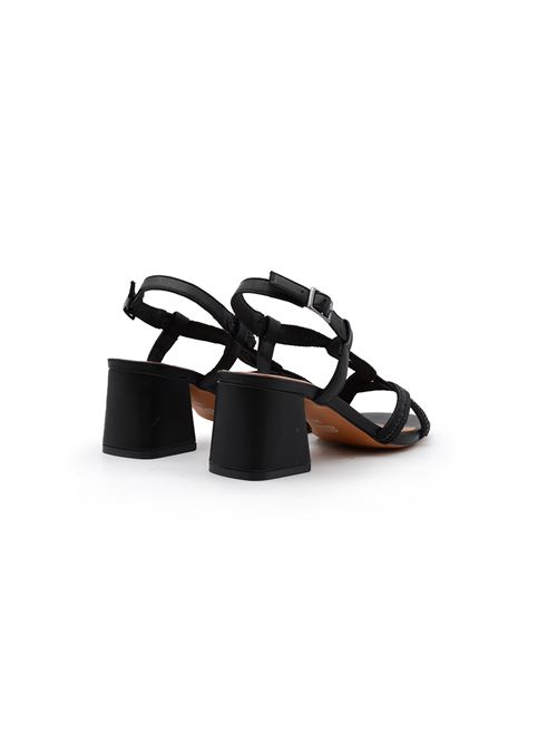 SANDALO BRILLANTINI NERO BIBI LOU | 821Z94TBLK